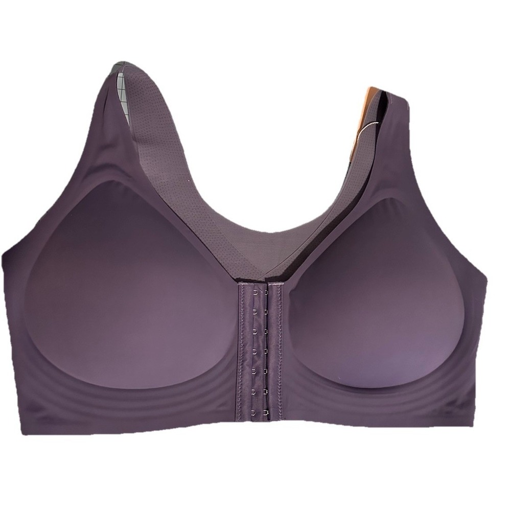 Luna Hug Embrace Your Curves Bra 3XL Lilac/purple Front Closure